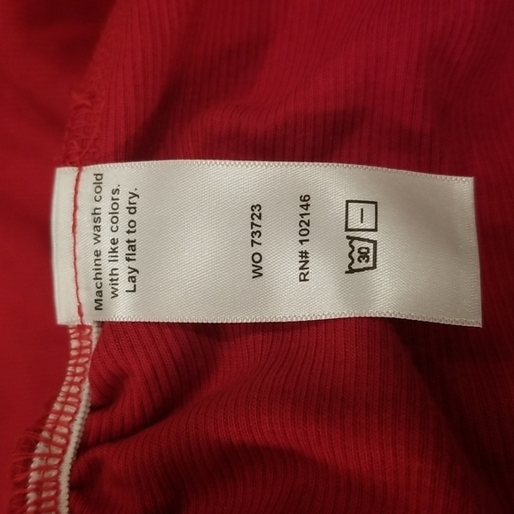 💕MICHAEL STARS💕 Christina Midi Ruched Sheath Dress ~ Heart Red Large L NWT - Picture 14 of 14